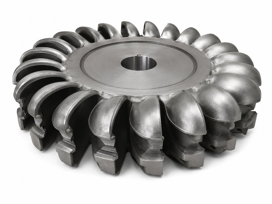 ZG04Cr13Ni4Mo cast steel hydro turbine runner