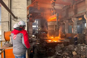 Production Capabilities - Steel Casting - Casting